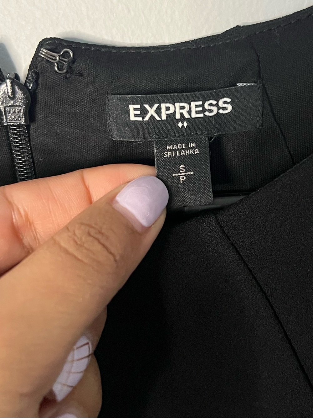 Express Black Cap-Sleeve Sheath Dress with Belt size Small - Picture 4 of 11